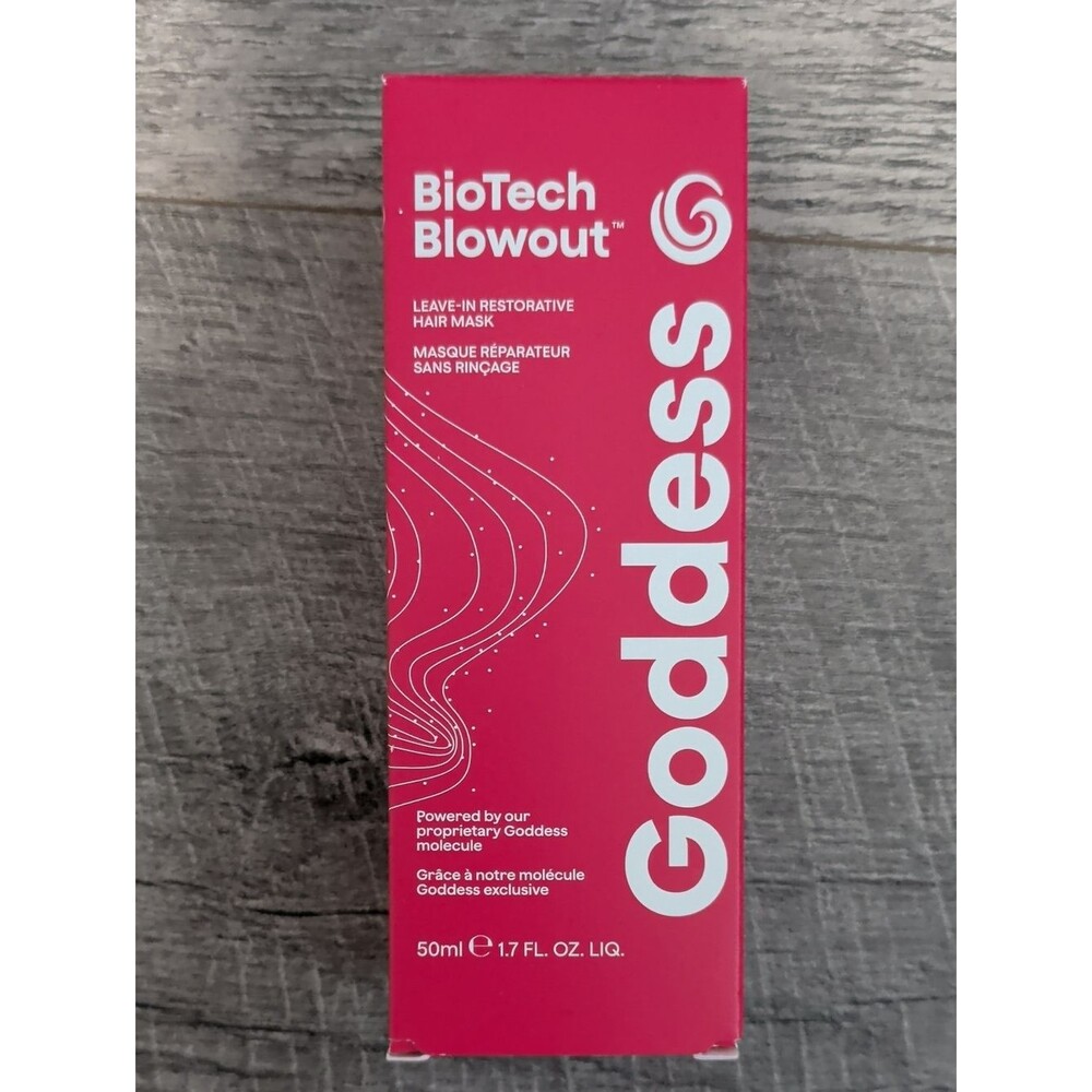 Goddess BioTech Blowout Leave-In Restorative Hair Mask - Hot Pink